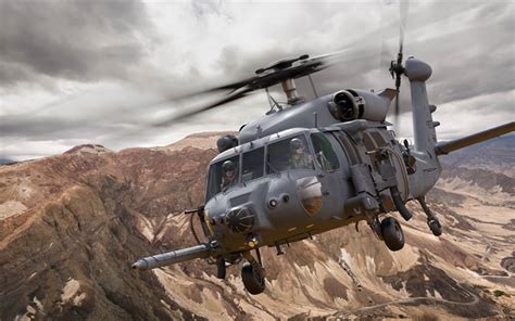 Download wallpapers Sikorsky HH-60, Pave Hawk, military helicopter, the ...