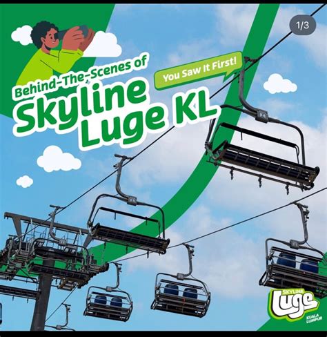 Gamuda Skyline luge KL (5 rides + skyride), Tickets & Vouchers, Local Attractions and Transport ...