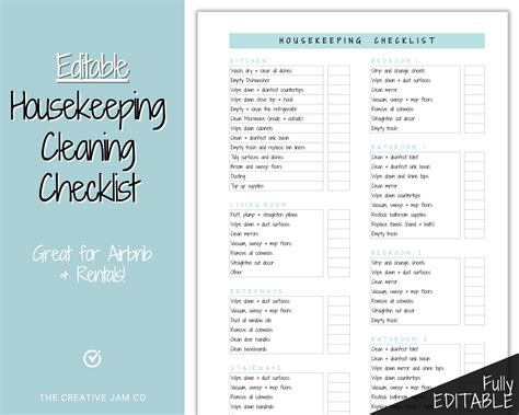 Paper & Party Supplies Cleaning Schedule Spring Cleaning Deep Cleaning Checklist Google ...