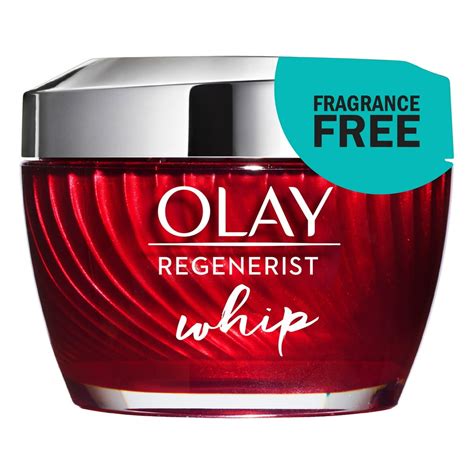 Olay Regenerist Whip Face Cream Moisturizer, Fragrance-Free, 1.7 oz ...