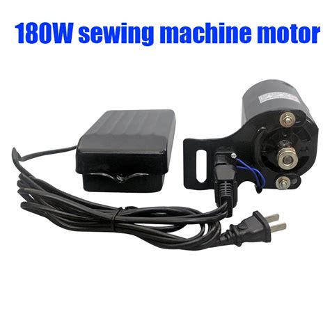 180W Sewing Machine Motor 0.9A 220V Domestic Household Sewing Machine Motor 10000RMP-in AC Motor ...