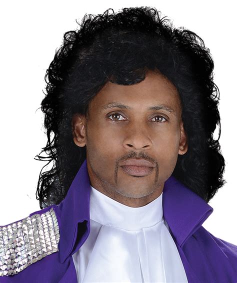 Adult Men'S Prince Purple Rain Costume Wig One Size 897164975615 | eBay