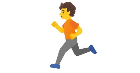 🏃 Person Running Emoji