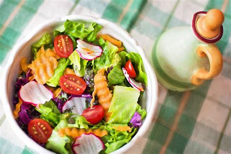 Fresh Vegetables Salad in A Bowl