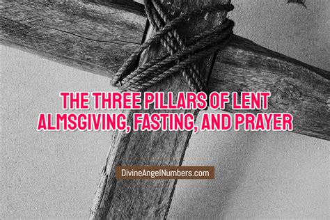 3 Pillars of Lent: Almsgiving, Fasting, & Prayer