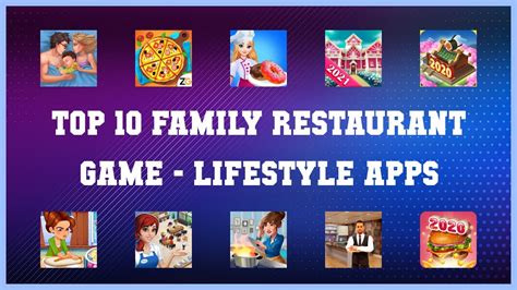 Top 10 Family Restaurant Game Android Apps - YouTube