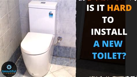 How Hard Is It Putting In a Clean Flush Toilet? - YouTube