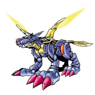 Digimon Metalgarurumon Card