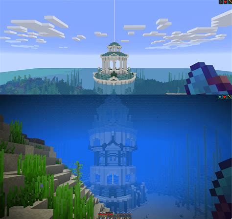 Underwater Castle Minecraft