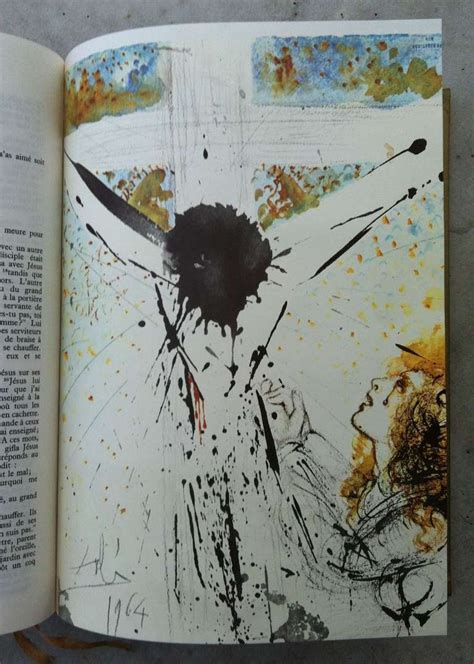 Salvador Dali, illustrated Bible with 40 full page illustrations by ...