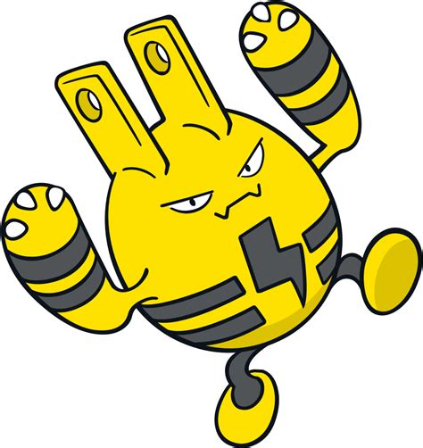 Elekid Pokemon, Generation IV, Evolves Into Electabuzz, Baby Pokémon, Fast Speed PNG