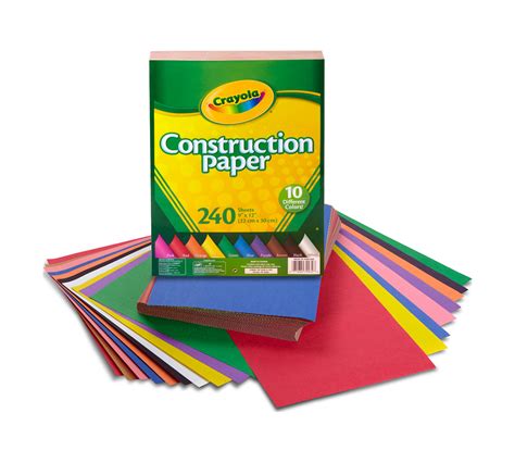 Construction Paper, 240 Count | Crayola