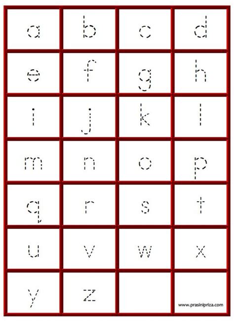 Printable Tracing Alphabet Letters - ClipArt Best