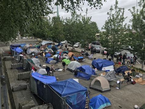 Nonprofit sets up new homeless encampment following Snohomish County ...