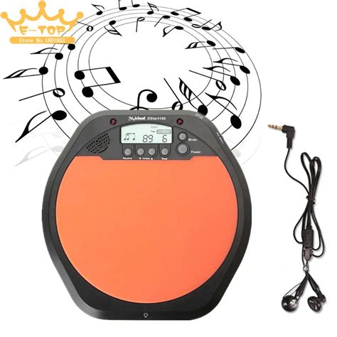 Digital Electric Electronic Drum Pad for Training Practice Metronome-in ...