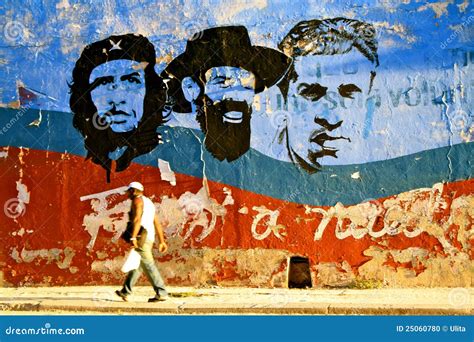 Cuban Revolution Leaders, Havana Editorial Image - Image: 25060780