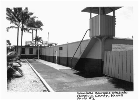 Schofield Barracks Stockade – Historic Hawaii Foundation