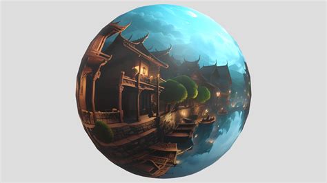 Parameswara Chronicles: Melaka River Sphere - Download Free 3D model by Dr Helmi Norman (@helmi ...