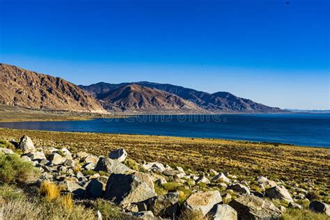 A Lake in the Nevada Desert Stock Image - Image of nevada, shows: 185699683