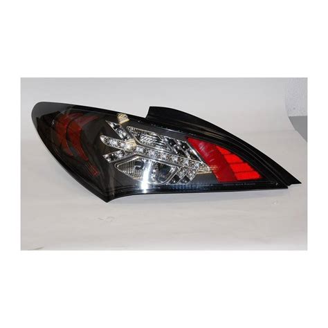 Set Of Rear Tail Lights Hyundai Genesis Led Black - Eurolineas Personales