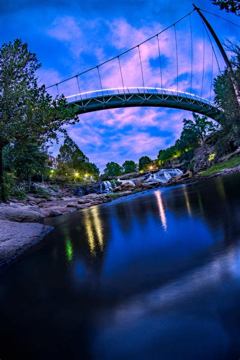 Liberty Bridge at Falls Park on the Reedy