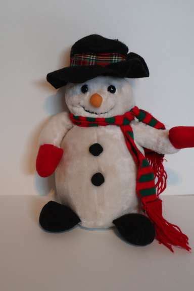 Singing Christmas Snowman - Bartlett Auctions Inc.