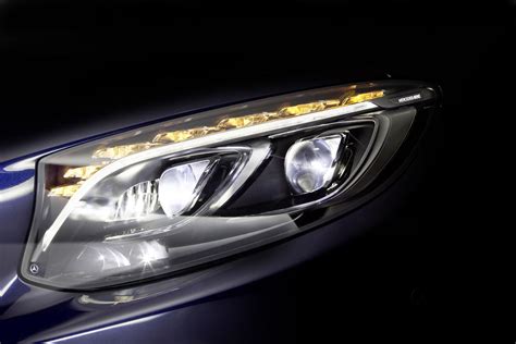 Mercedes-Benz new Multibeam LED headlight packs in a whopping 84 LEDs per lamp