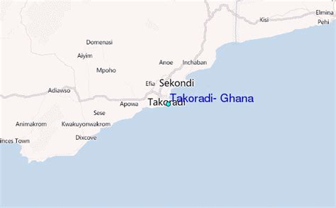 Takoradi, Ghana Tide Station Location Guide