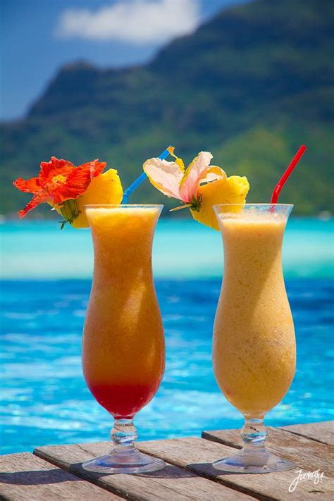 Boat Drinks at the Le Meridien Bora Bora #lemeridienbora #TheIslandsofTahiti #LoveTahiti in 2019 ...