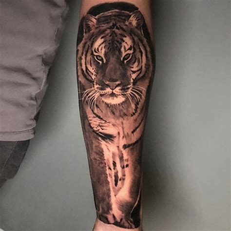 The Tiger Sleeve In Progress