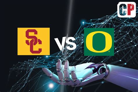 USC Trojans at Oregon Ducks AI NCAA Prediction 111123