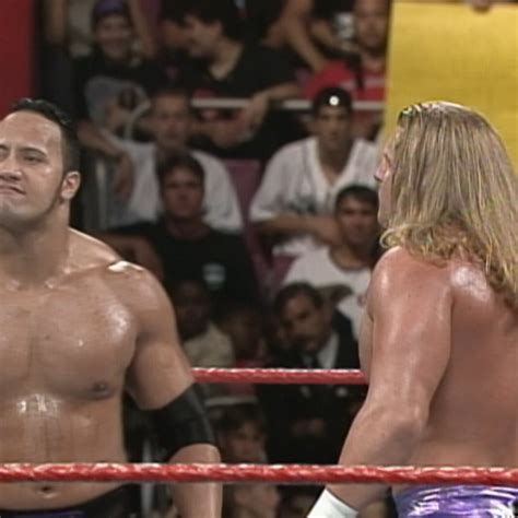 The Rock vs. Triple H: SummerSlam 1998 | The Rock and Triple H met in a ...