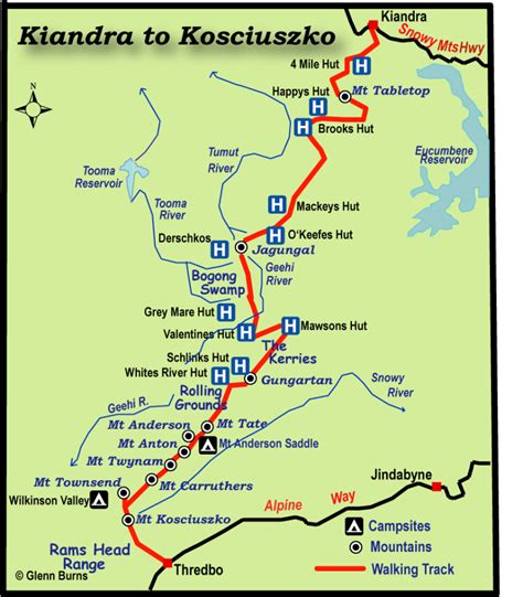 Kiandra to Kosciuszko | by map and compass