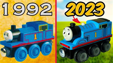 EVOLUTION OF THOMAS WOODEN RAILWAY - YouTube