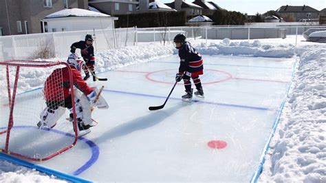 Arctic 25" x 35" Ice Rink Kit | Backyard ice rink, Ice hockey rink, Hockey rink