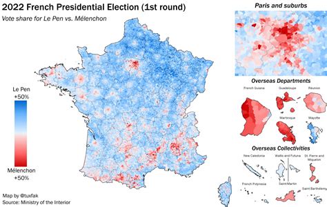 France. Presidential Election 2022 - Electoral Geography 2.0