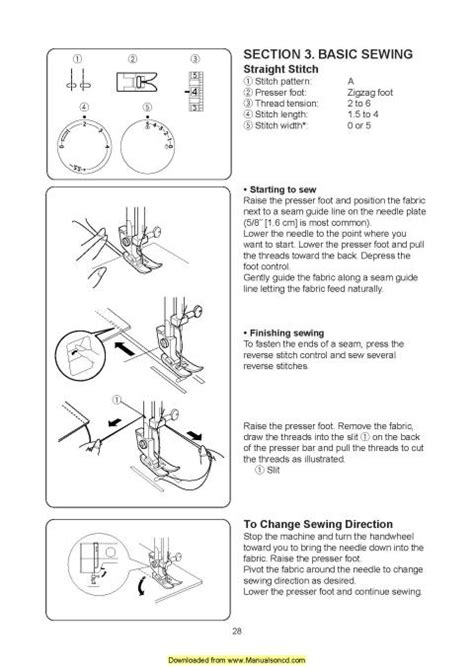 Janome 15822 Sewing Machine Instruction Manual