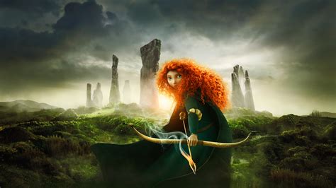 Brave - Merida Wallpaper (31837247) - Fanpop