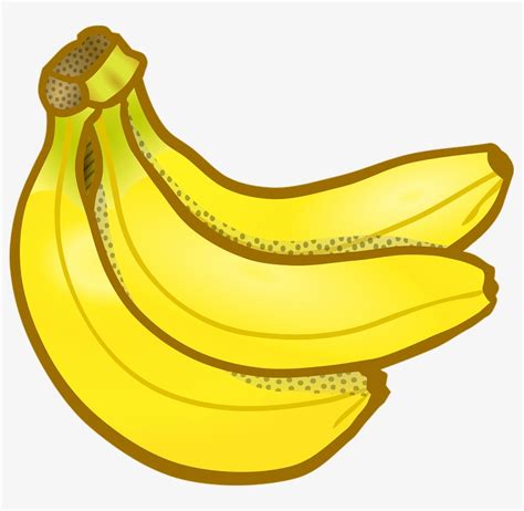 Clipart - Banana - Clipart Bunch Of Bananas - Free Transparent PNG Download - PNGkey