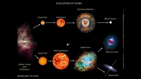 Evolution Of Stars Diagram