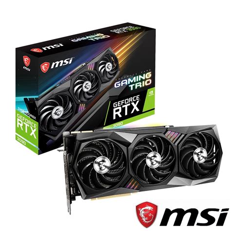 MSI GeForce RTX 3090 GAMING TRIO 24G 顯示卡 | RTX 30系列 | Yahoo奇摩購物中心