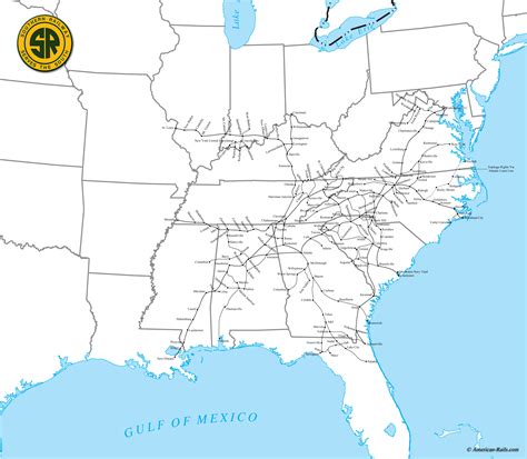 Southern Railway, "Serves The South" (USA)