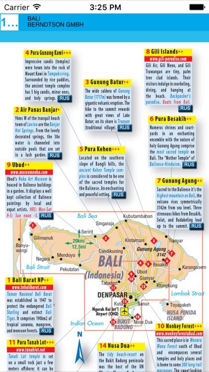 Bali. Road map. by AGT Geocentre