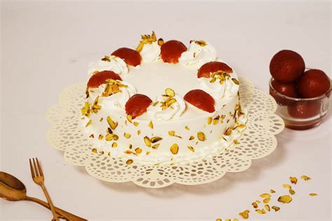 Gulab Jamun Cake