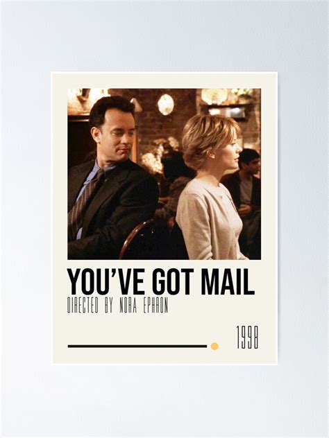 "You've Got Mail Movie Poster" Poster for Sale by watsoncambrey | Redbubble