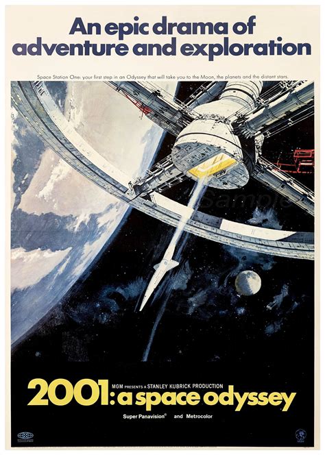 2001 Space Odyssey Movie Poster