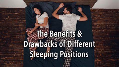 The Benefits and Drawbacks of Different Sleeping Positions – Bedding Mart