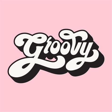 GROOVY Sticker by CANVAZSHOP - White Background - 3"x3" | Picture ...