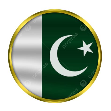 Pakistan Flags PNG Picture, Circle Pakistan Flag, Pakistan Flag ...