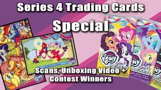 Series 4 MLP Trading Cards Special - Scans, Unboxing & Contest Winners | MLP Merch